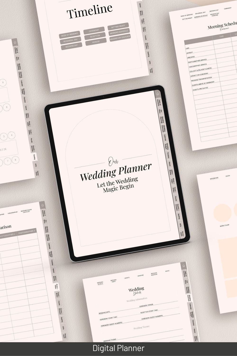 Dream Wedding Planner | 160-Page Digital Guide
