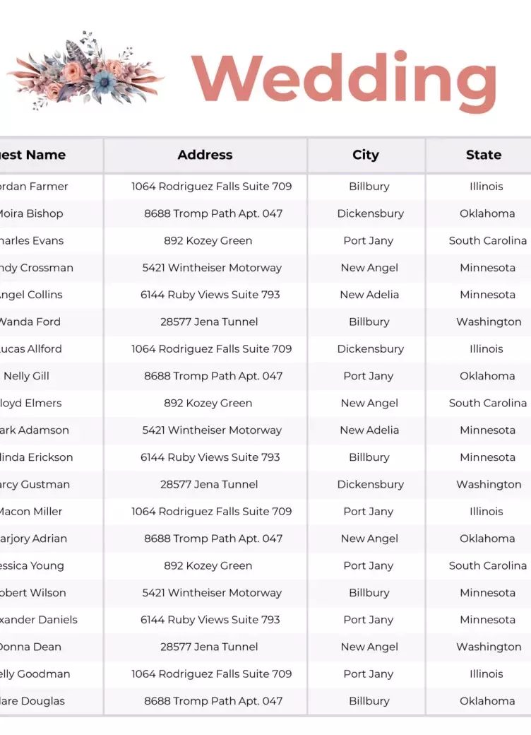 Easy Wedding Planning: 50+ Free Google Docs Templates