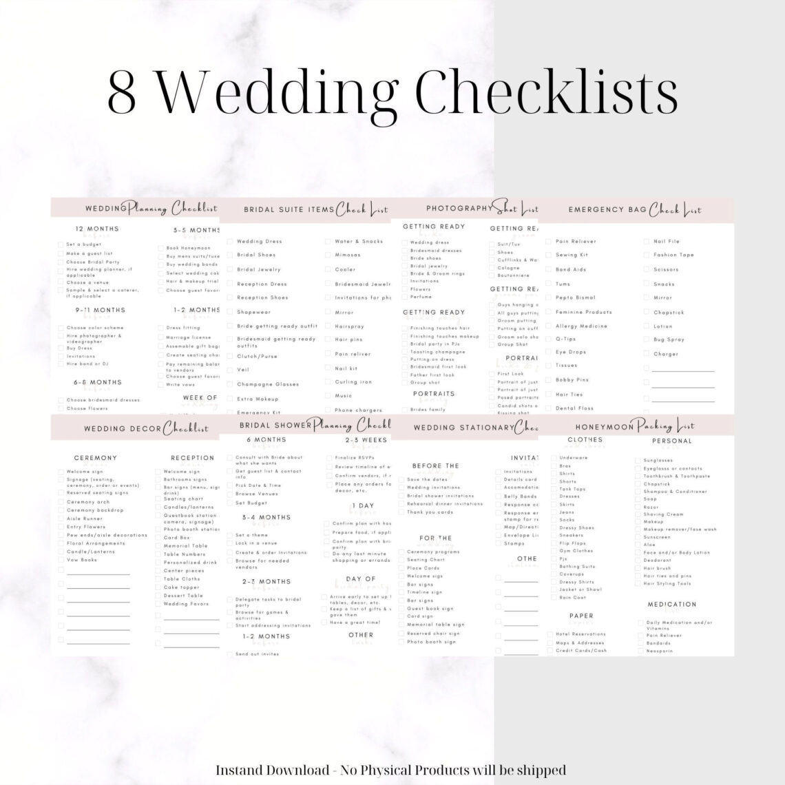 Wedding Photography Checklist: Say Yes to Perfect Shots