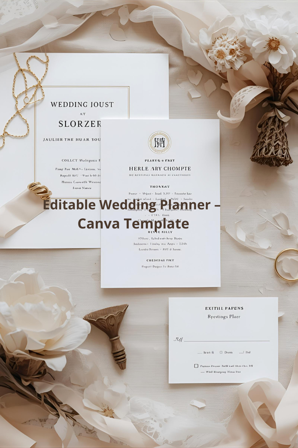 Edit Your Dream Wedding with This Free Planner Template