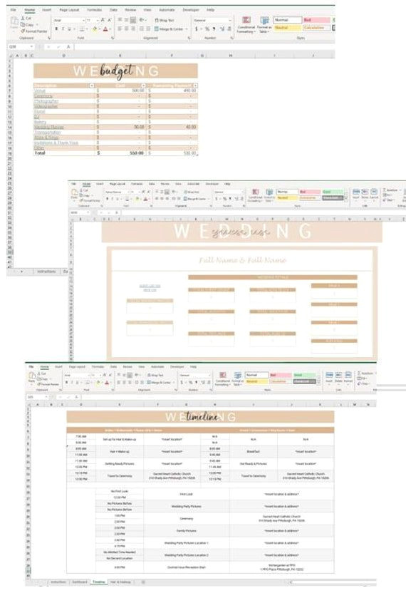Crush Your Wedding Budget with This Simple Spreadsheet