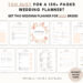 Blush BOHO Wedding Planner | Print & Plan Your Dream Day Blush BOHO Wedding Planner | Print & Plan Your Dream Day