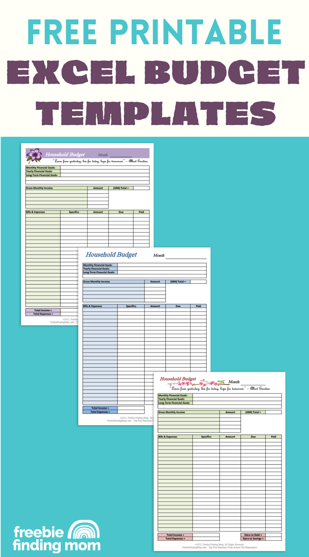 Printable Excel Budget Templates — Get Free & Organized