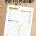 Plan Your Perfect Party with This Easy 1-Page Planner Plan Your Perfect Party with This Easy 1-Page Planner