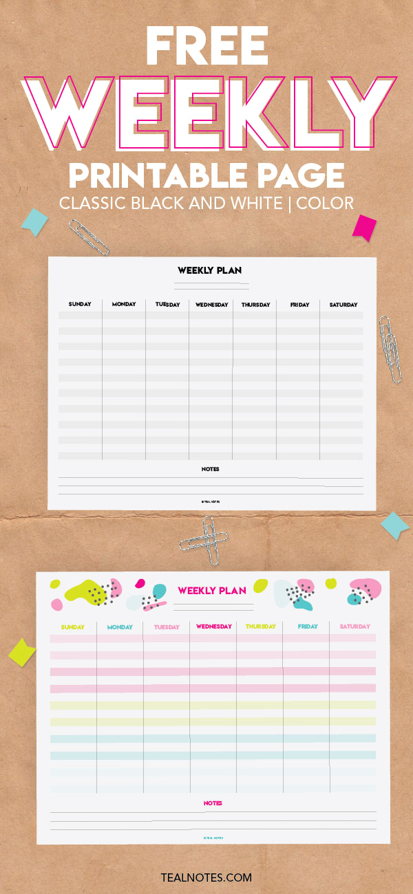 Transform Your Week with This Simple Planner