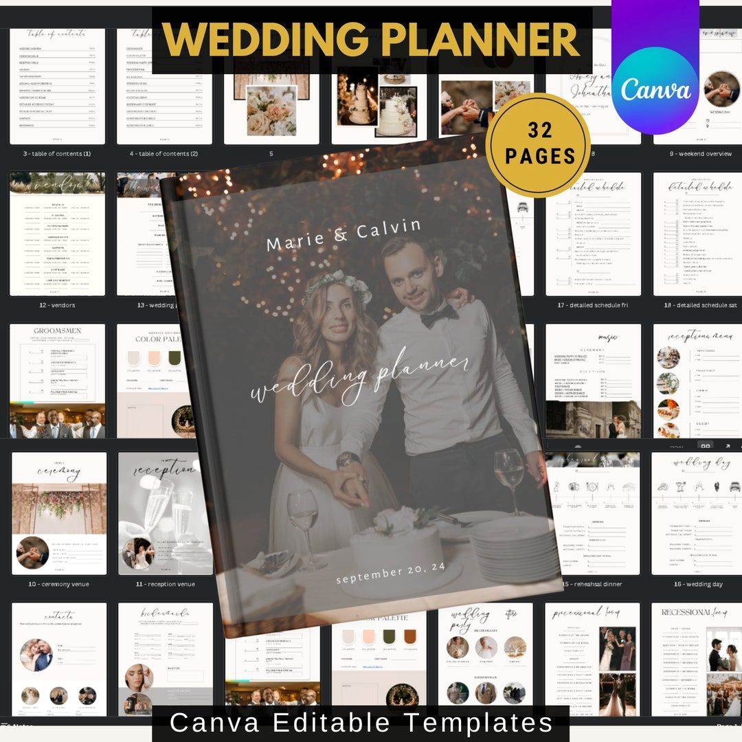 Wedding Planning binder: Organize Your Dream Day in One Place