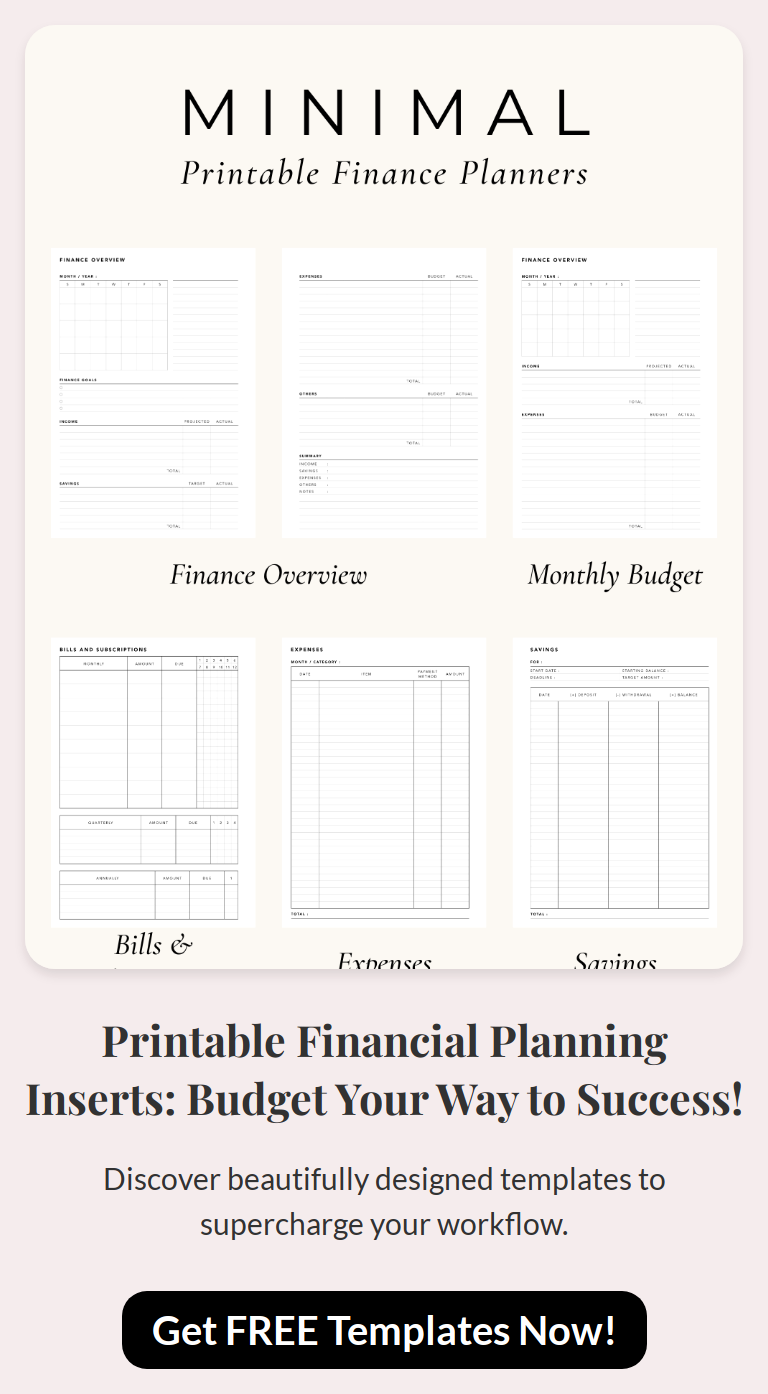 Plan Your Finances and Achieve Success