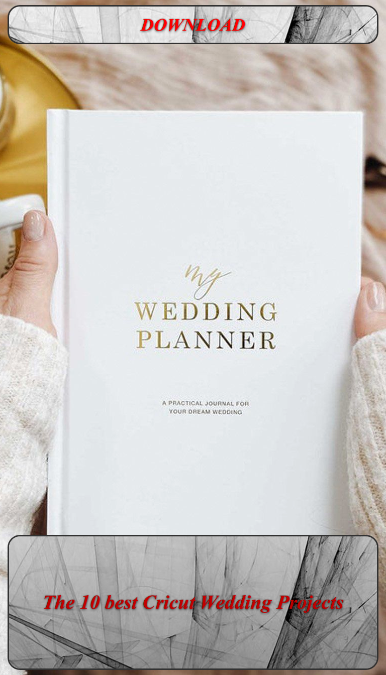 10 Unforgettable Cricut Wedding Projects