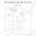 Simple Wedding Rehearsal Schedule & Dinner Planner