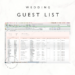 Guest List Made Easy: Plan and Track in Minutes