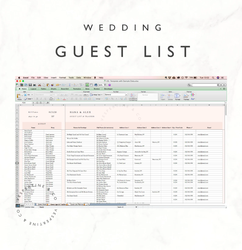 Guest List Made Easy: Plan and Track in Minutes