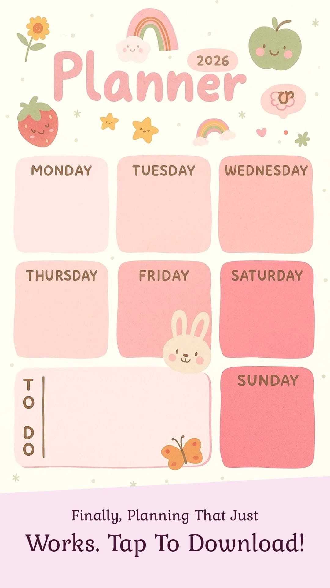 Pink Planner Organizes Your Life in Style