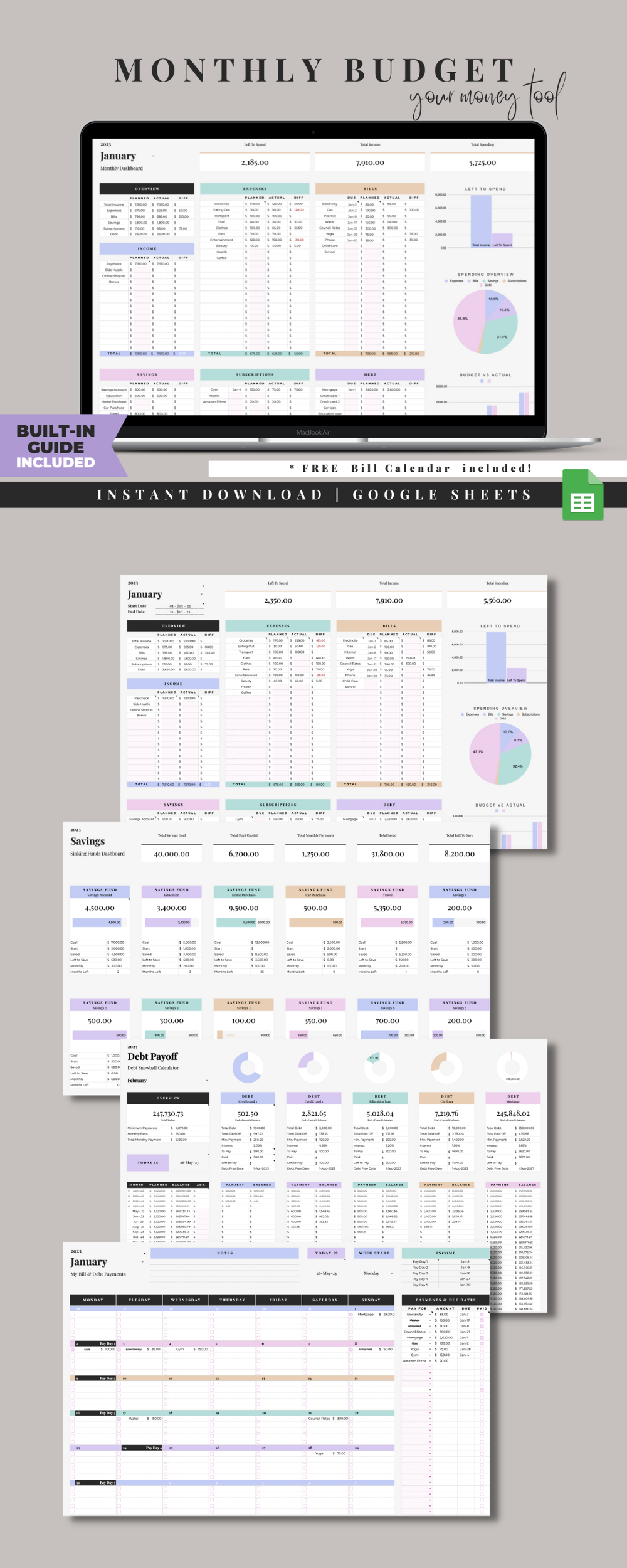 Revolutionize Your Finances with 2025 Google Sheets Budget Templates