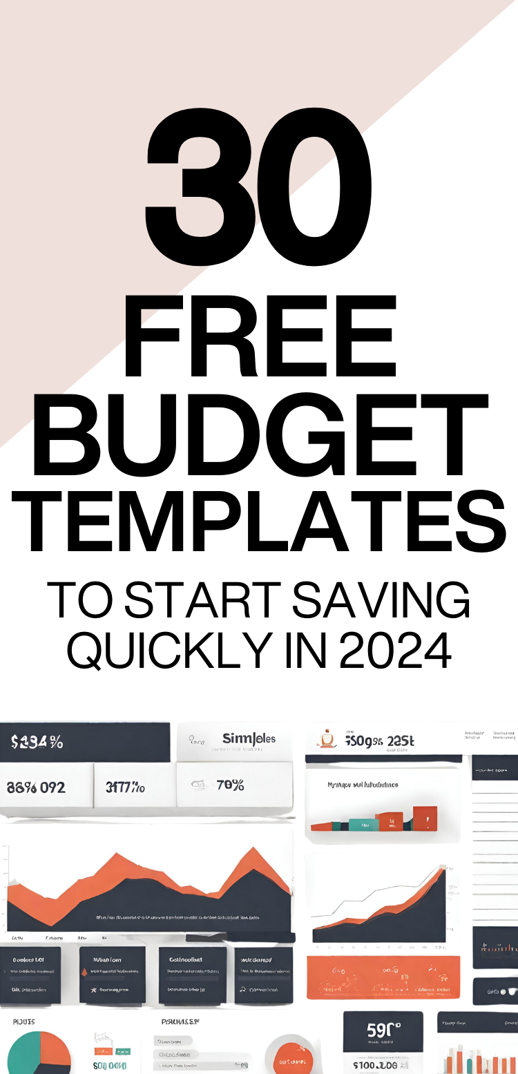 Save Money, Not Time: 30 Essential Budget Templates