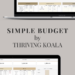 Master Your Finances with This Easy Budget Spreadsheet