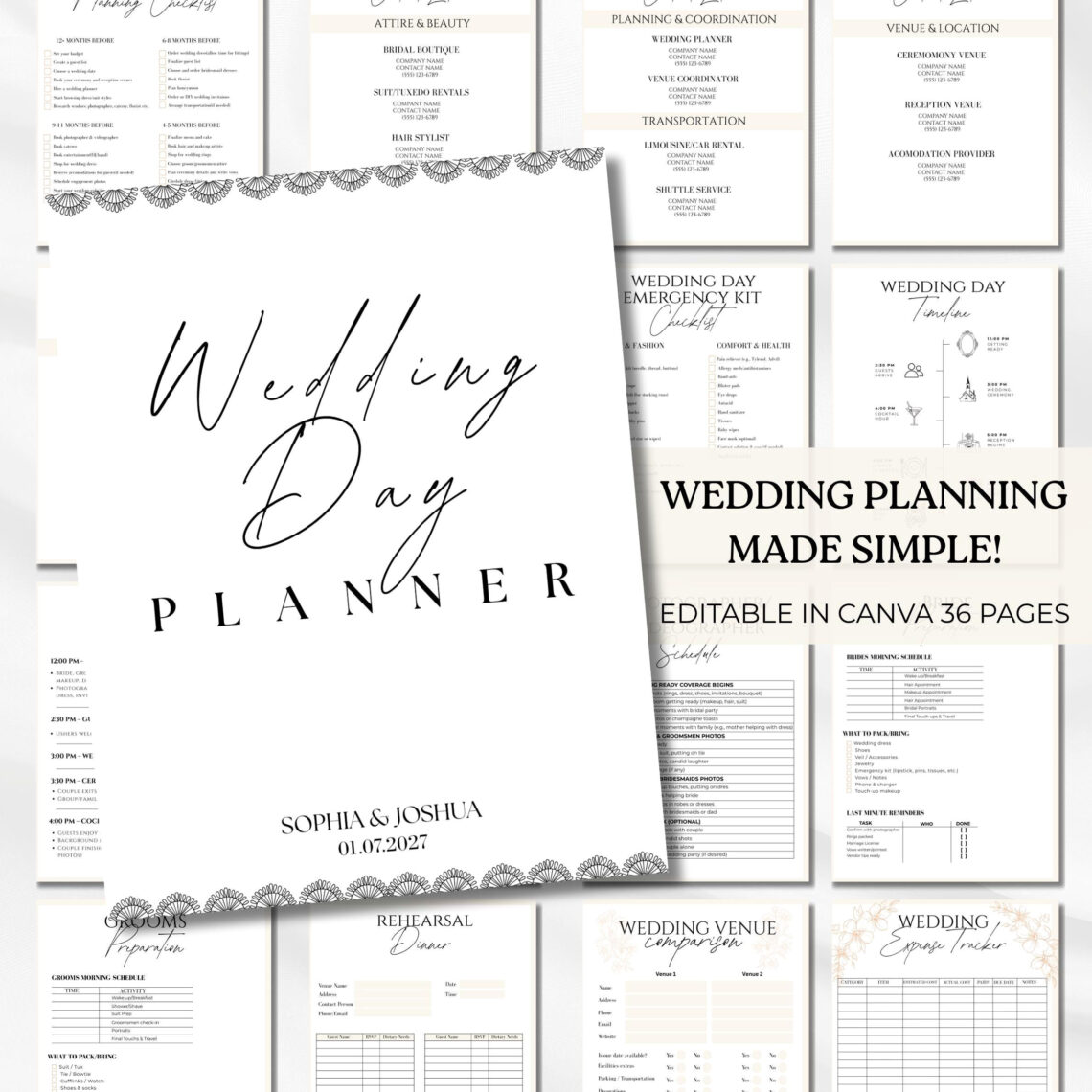 Plan Your Dream Wedding with This Ultimate Wedding Planner Template